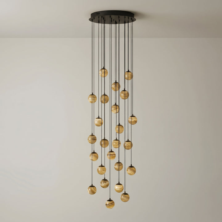Sultana Alabaster Cluster Chandelier - Vakkerlight