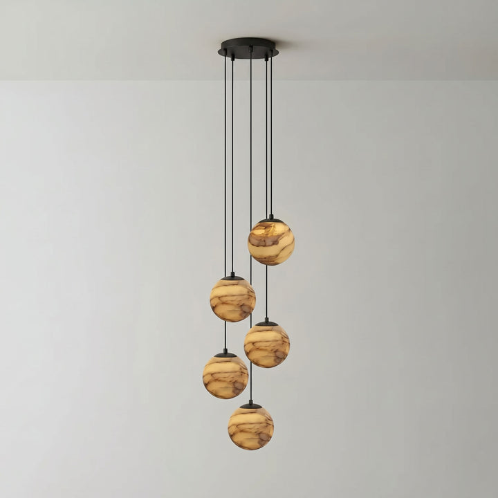 Sultana Alabaster Cluster Chandelier - Vakkerlight