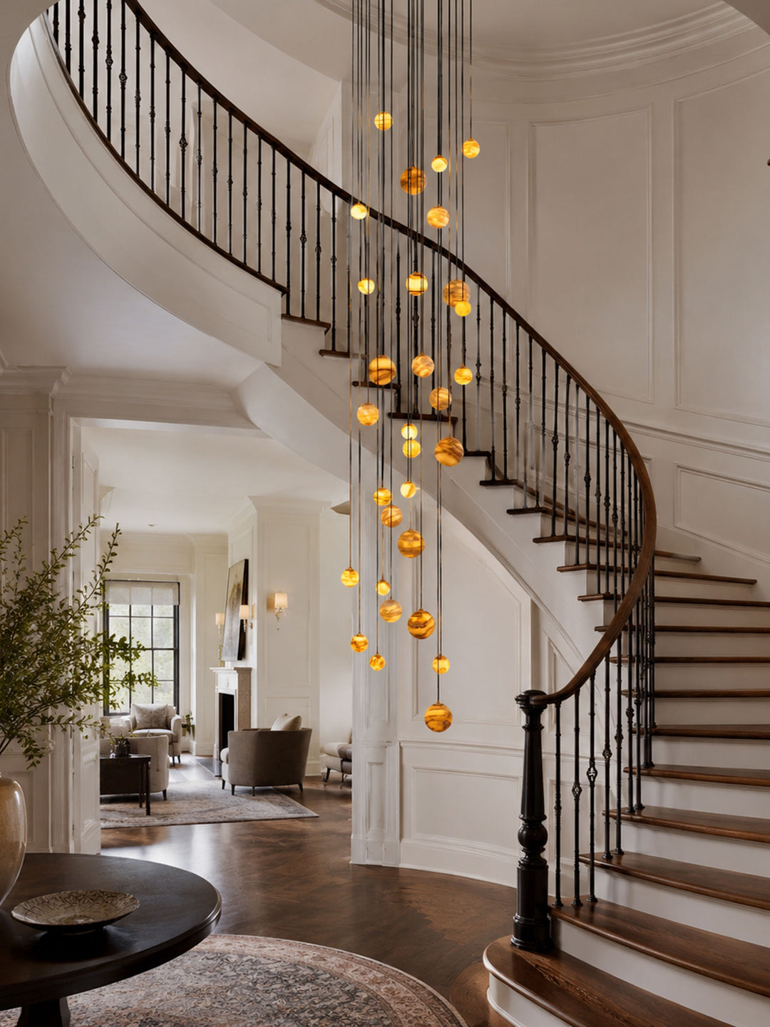 Sultana Alabaster Cluster Chandelier - Vakkerlight