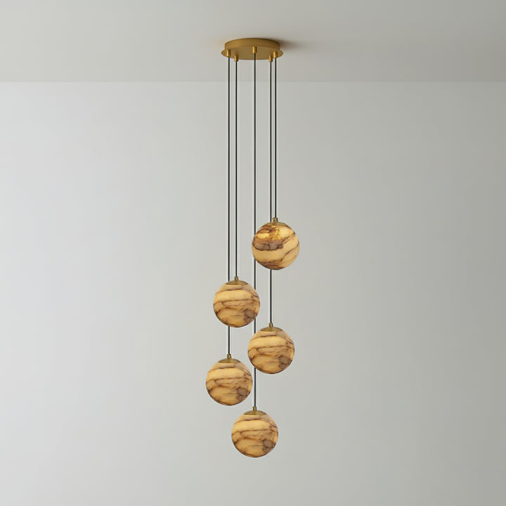 Sultana Alabaster Cluster Chandelier - Vakkerlight