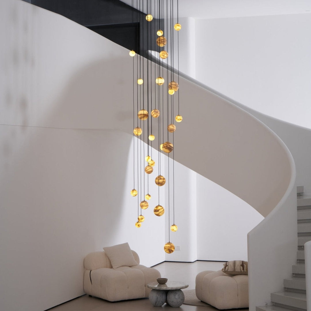 Sultana Alabaster Cluster Chandelier - Vakkerlight