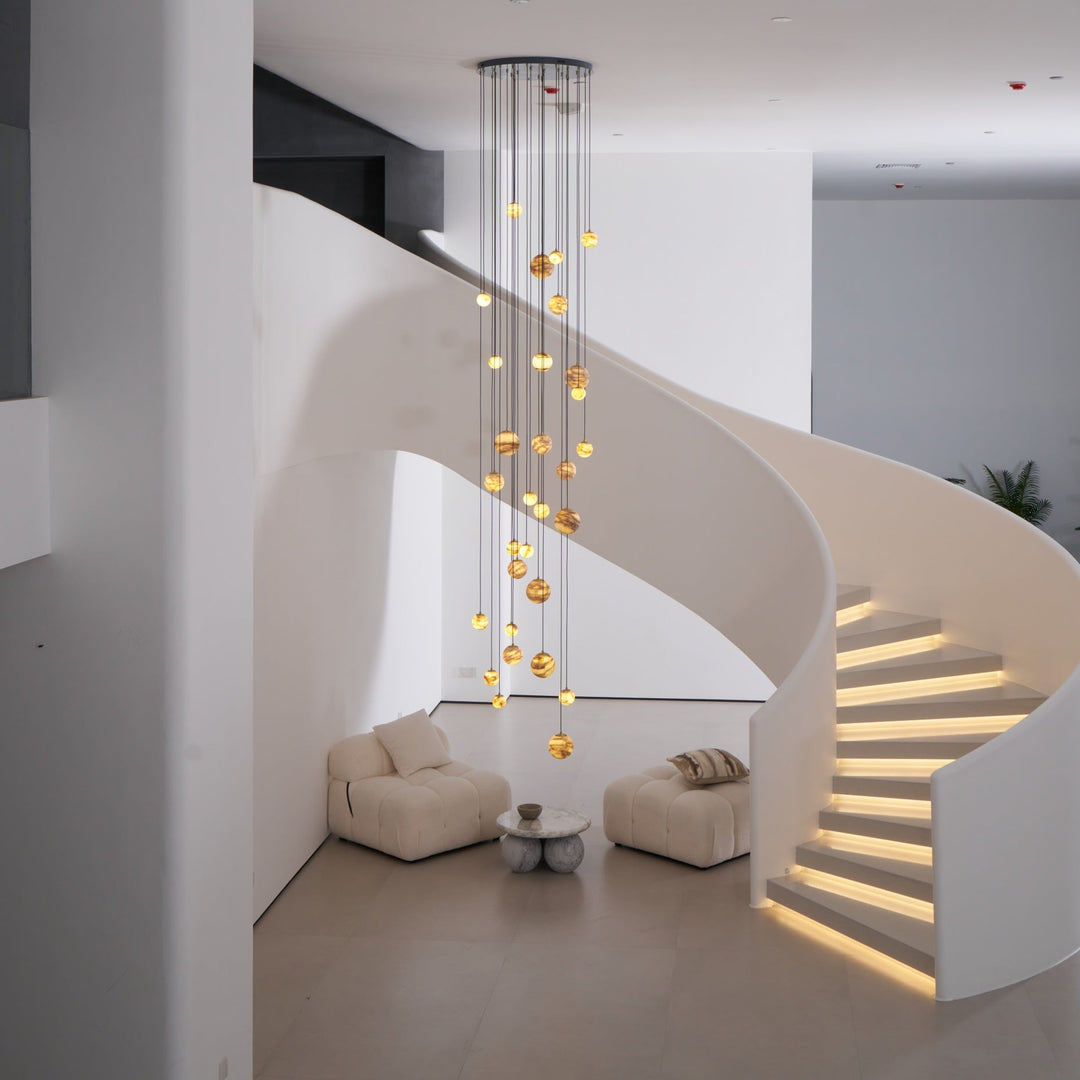 Sultana Alabaster Cluster Chandelier - Vakkerlight