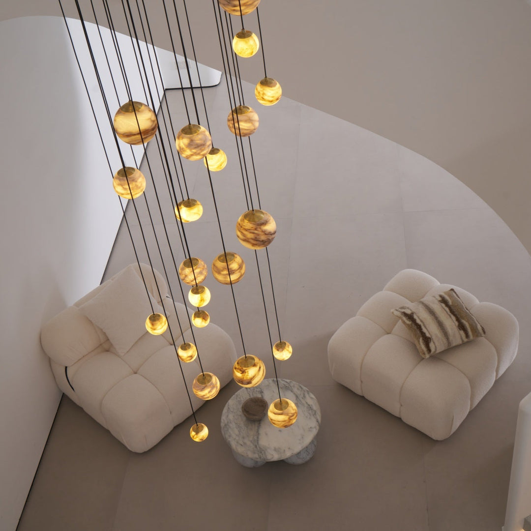 Sultana Alabaster Cluster Chandelier - Vakkerlight