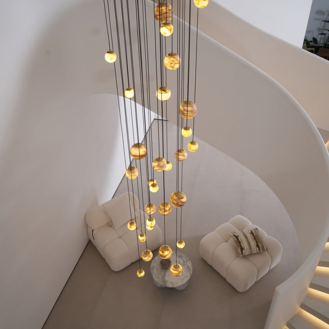 Sultana Alabaster Cluster Chandelier - Vakkerlight