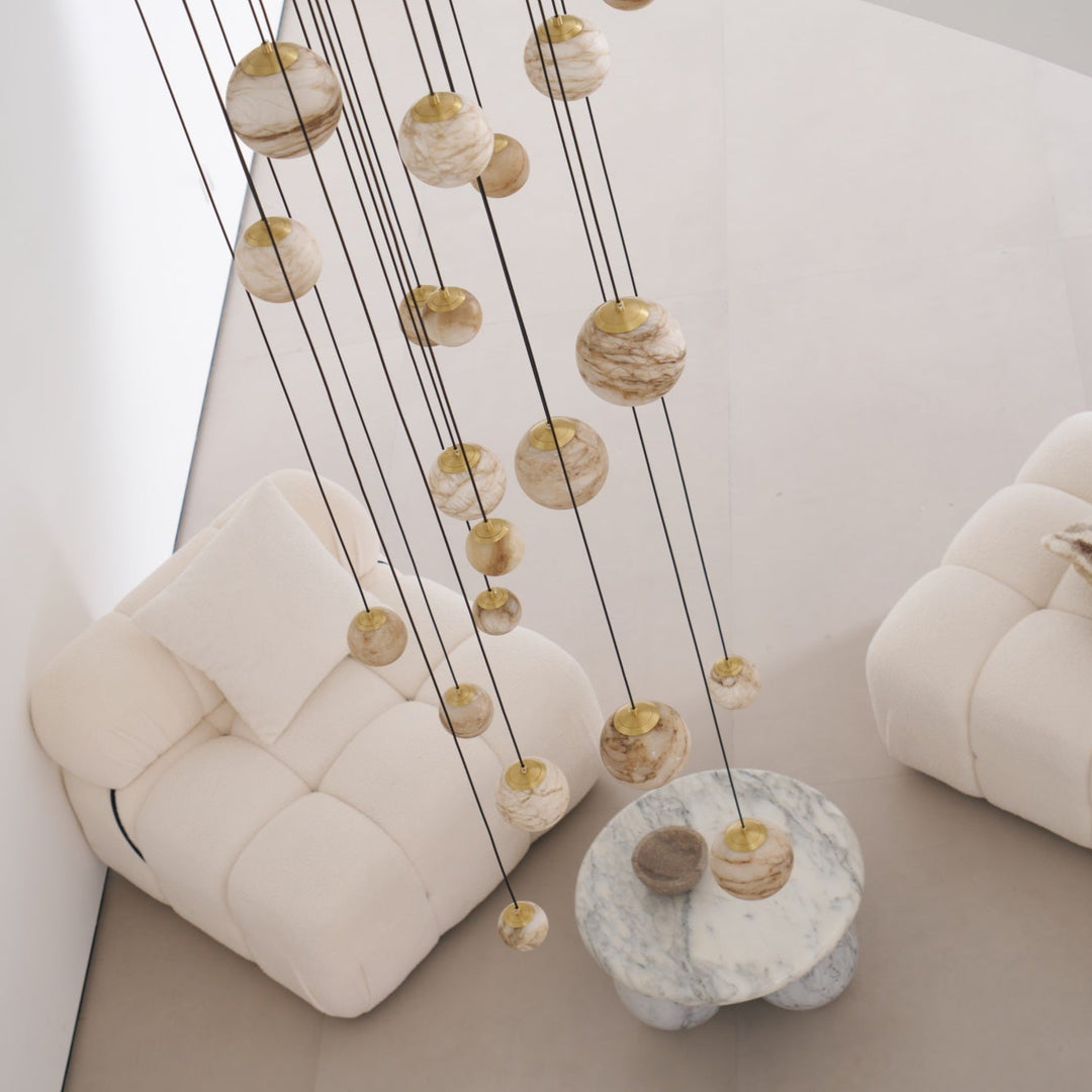 Sultana Alabaster Cluster Chandelier - Vakkerlight