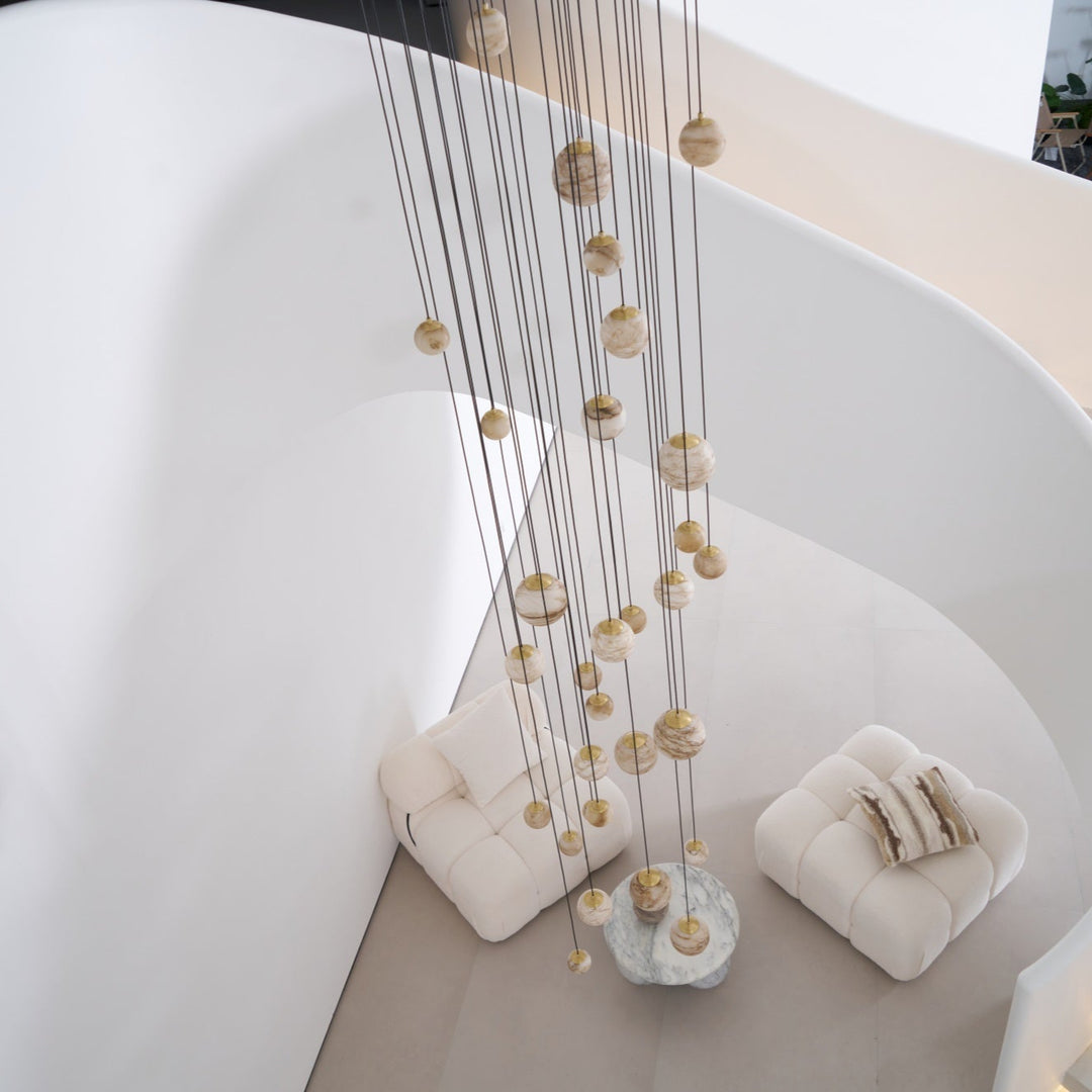 Sultana Alabaster Cluster Chandelier - Vakkerlight