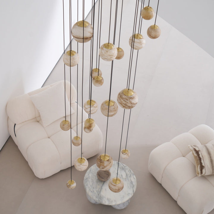 Sultana Alabaster Cluster Chandelier - Vakkerlight