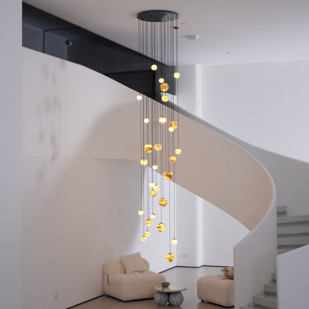 Sultana Alabaster Cluster Chandelier - Vakkerlight
