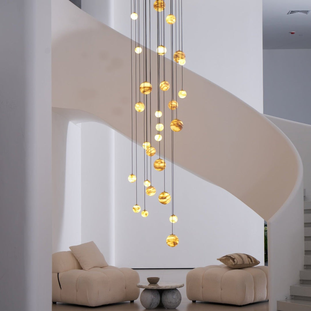 Sultana Alabaster Cluster Chandelier - Vakkerlight
