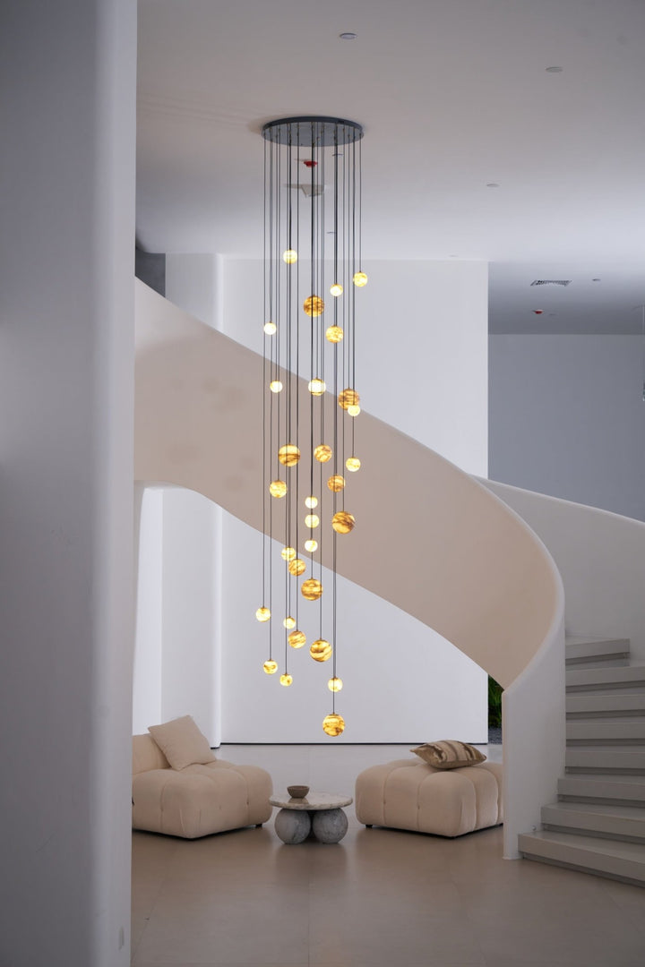 Sultana Alabaster Cluster Chandelier - Vakkerlight