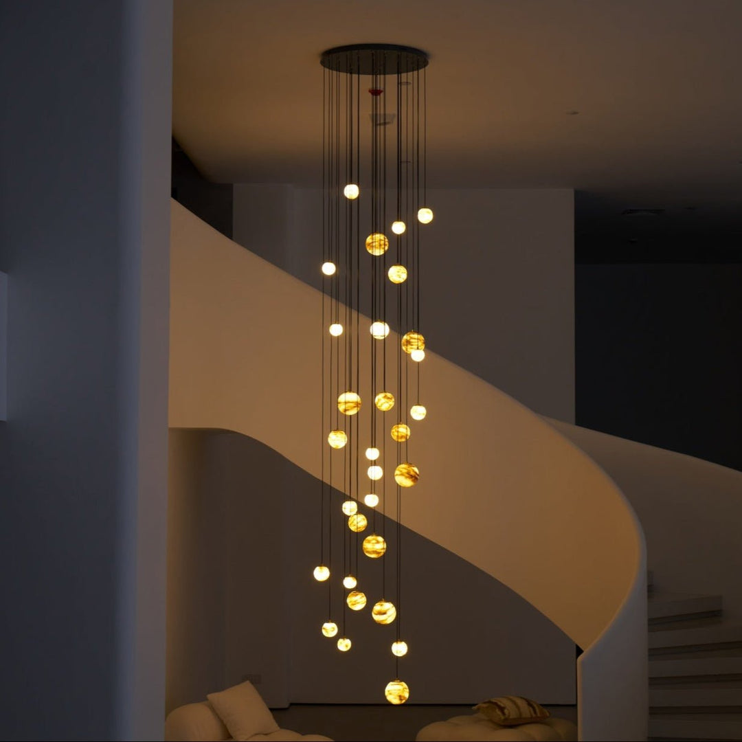Sultana Alabaster Cluster Chandelier - Vakkerlight