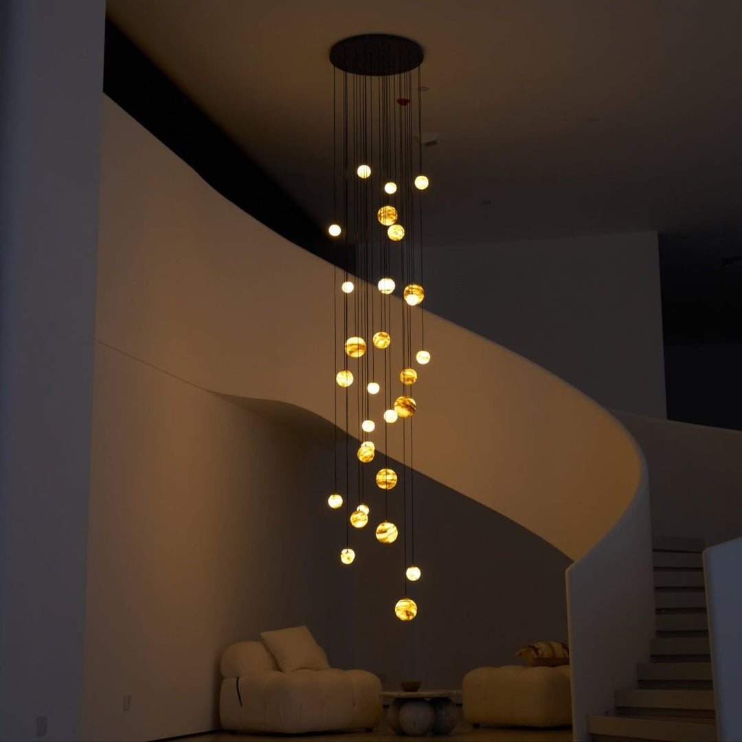 Sultana Alabaster Cluster Chandelier - Vakkerlight