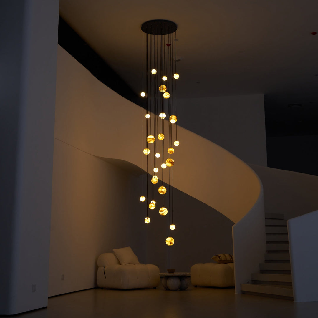 Sultana Alabaster Cluster Chandelier - Vakkerlight