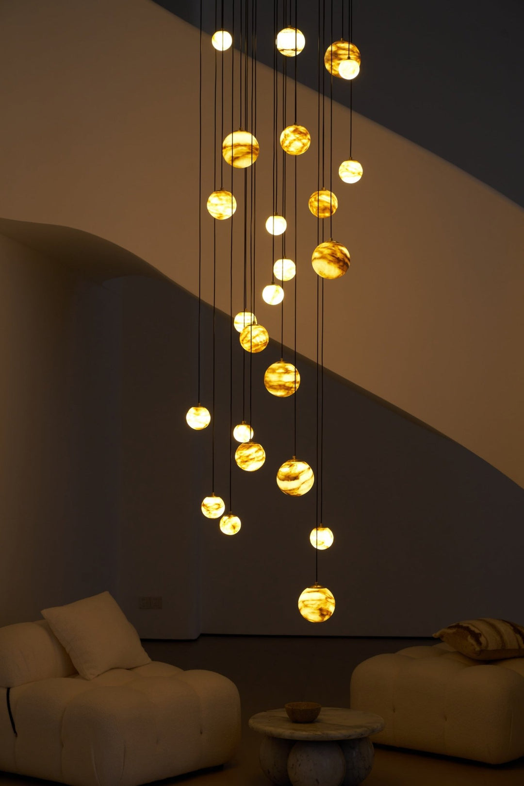 Sultana Alabaster Cluster Chandelier - Vakkerlight