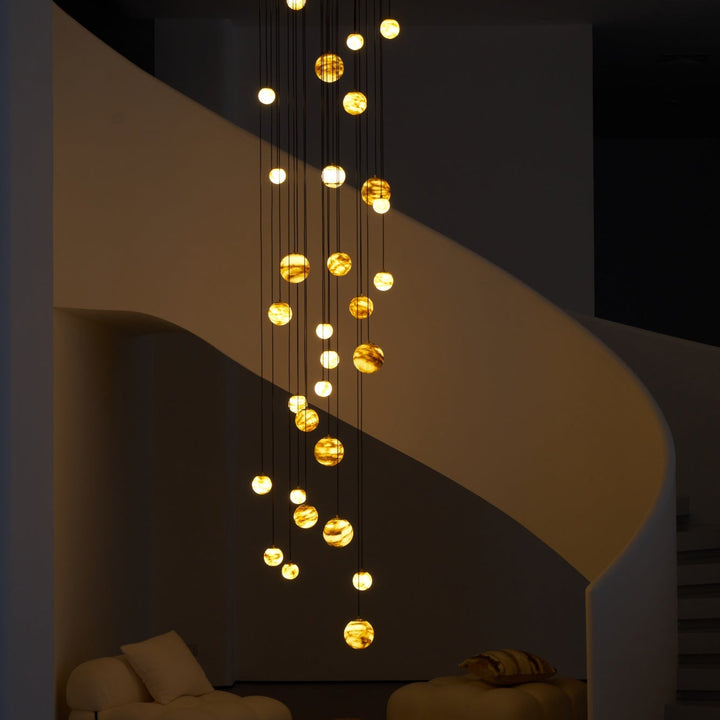 Sultana Alabaster Cluster Chandelier - Vakkerlight