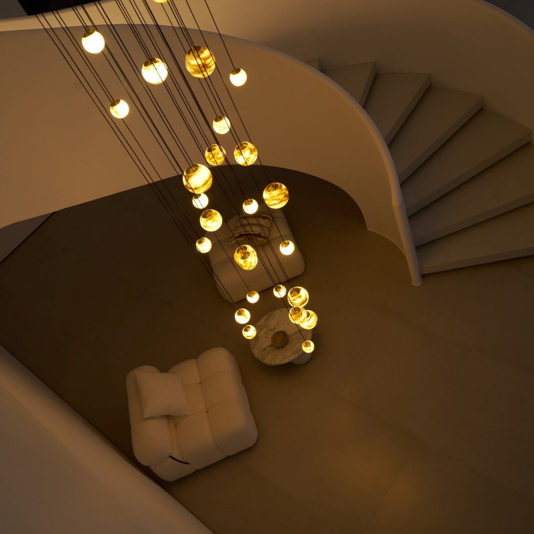 Sultana Alabaster Cluster Chandelier - Vakkerlight