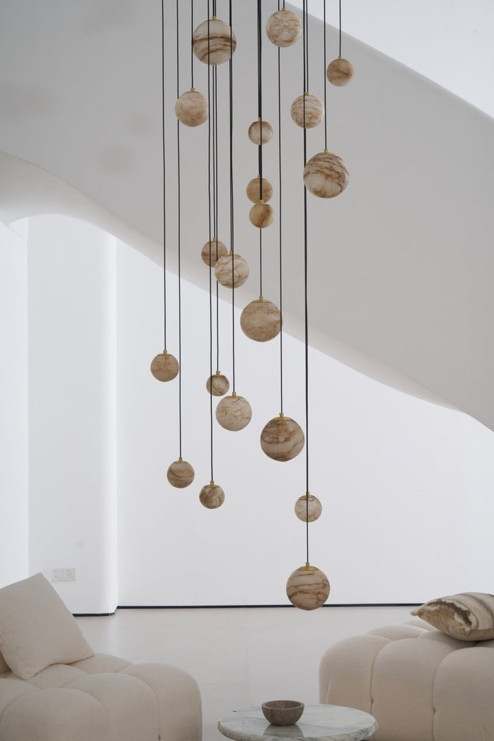 Sultana Alabaster Cluster Chandelier - Vakkerlight