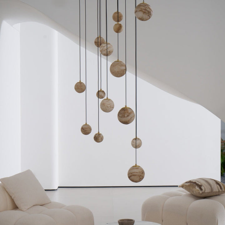 Sultana Alabaster Cluster Chandelier - Vakkerlight