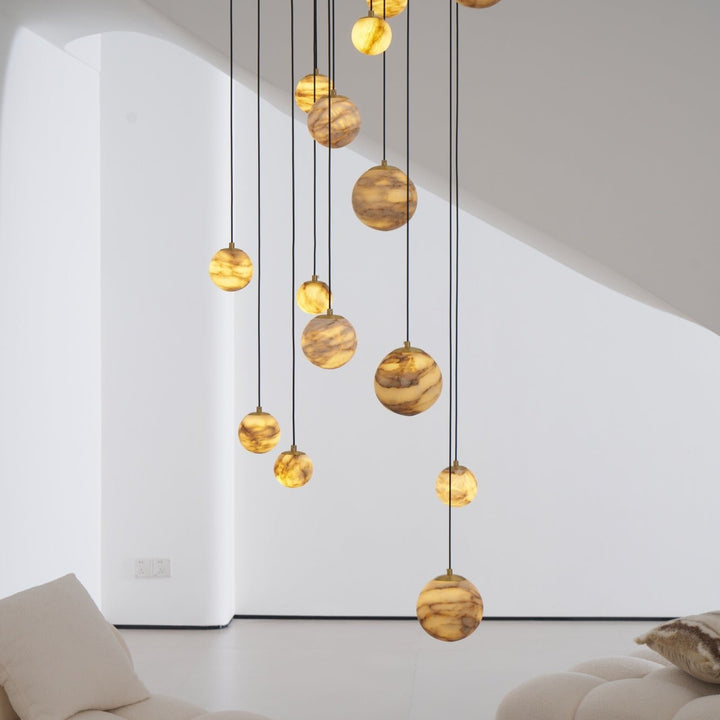 Sultana Alabaster Cluster Chandelier - Vakkerlight