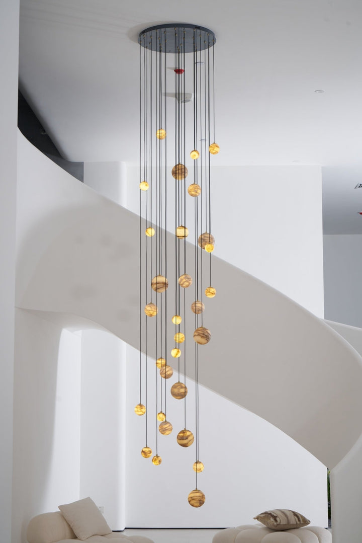 Sultana Alabaster Cluster Chandelier - Vakkerlight