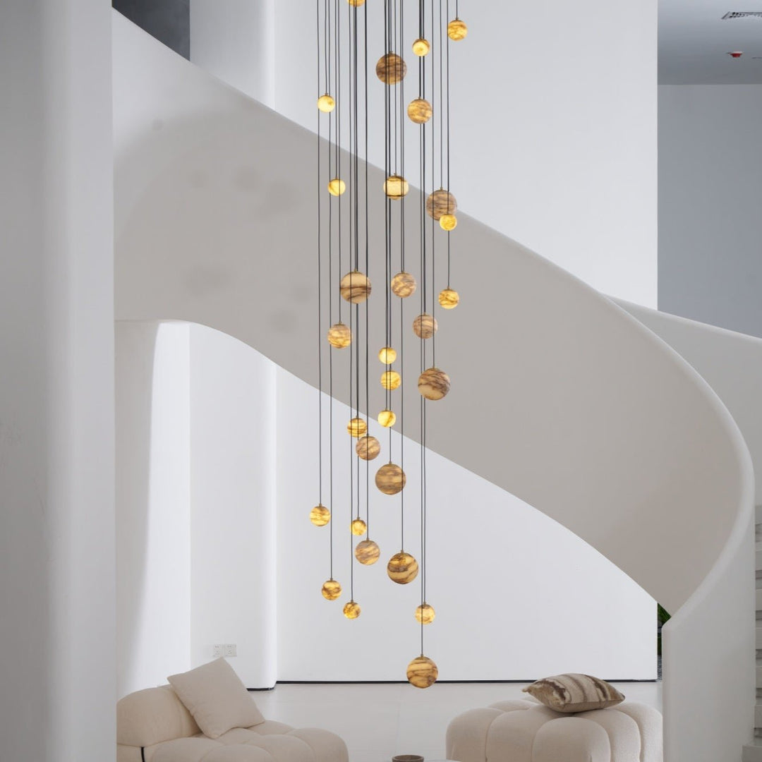Sultana Alabaster Cluster Chandelier - Vakkerlight