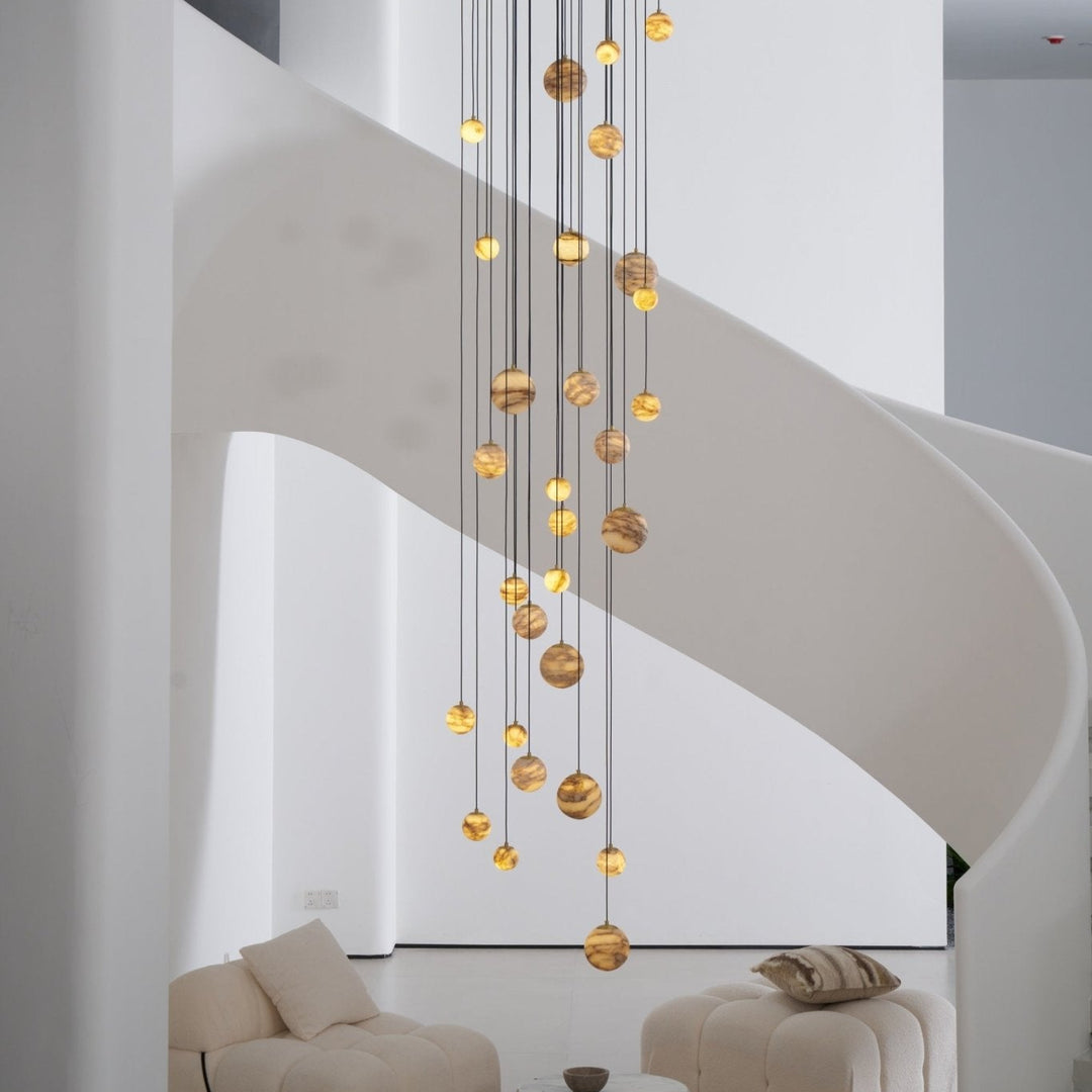 Sultana Alabaster Cluster Chandelier - Vakkerlight