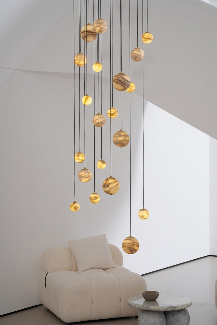 Sultana Alabaster Cluster Chandelier - Vakkerlight