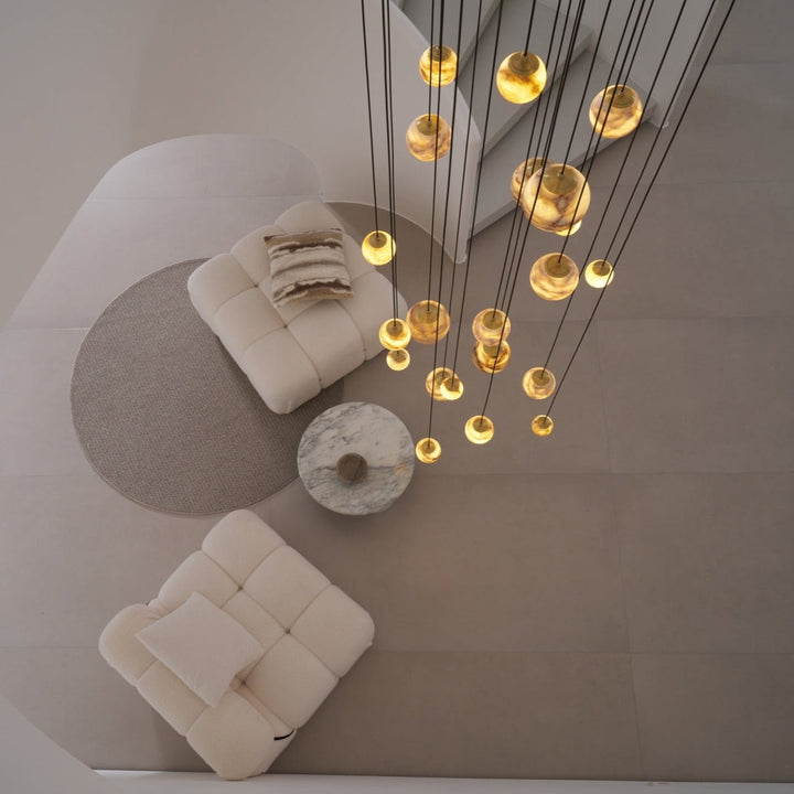 Sultana Alabaster Cluster Chandelier - Vakkerlight