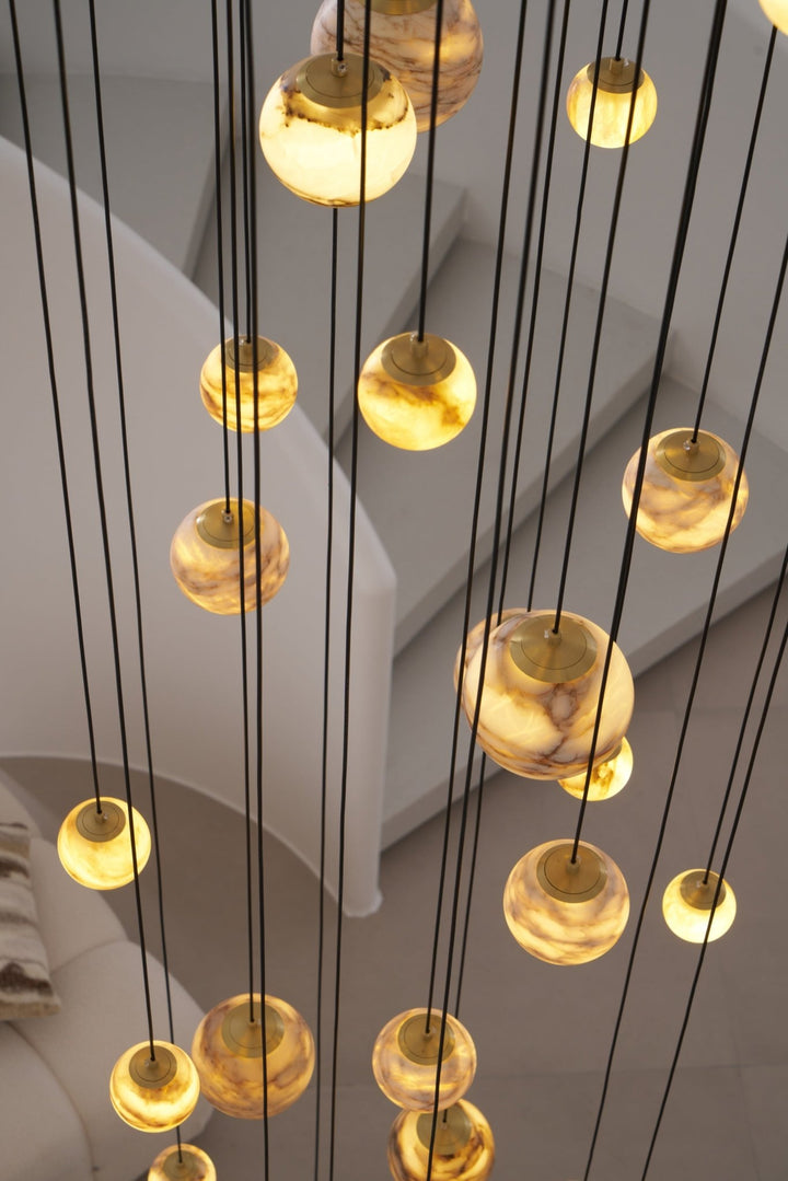 Sultana Alabaster Cluster Chandelier - Vakkerlight