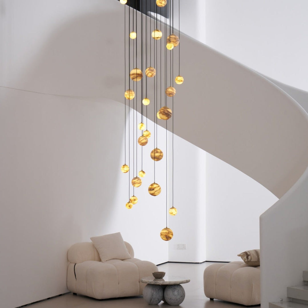 Sultana Alabaster Cluster Chandelier - Vakkerlight