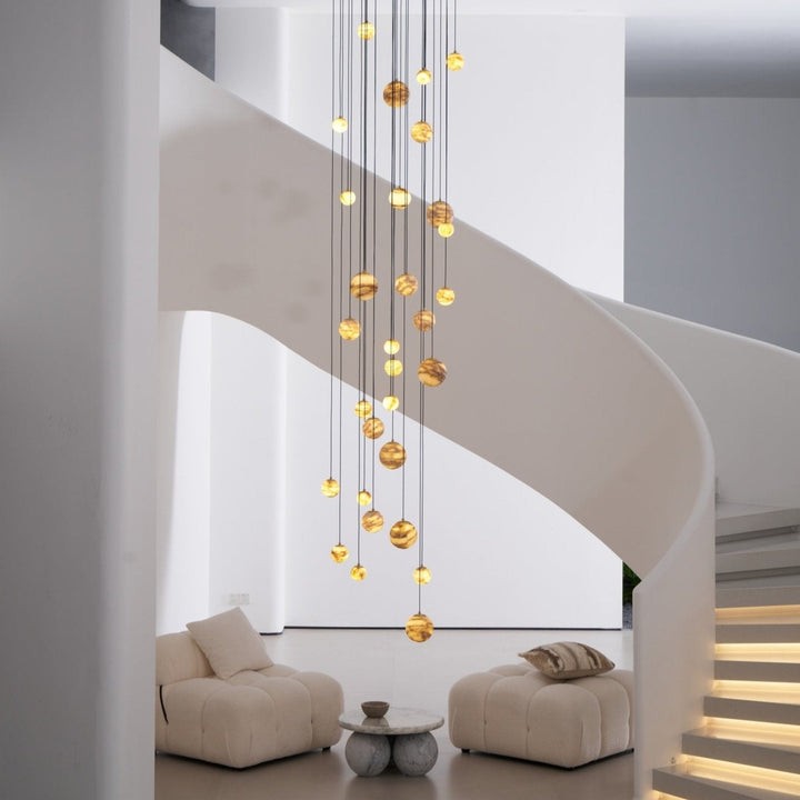 Sultana Alabaster Cluster Chandelier - Vakkerlight