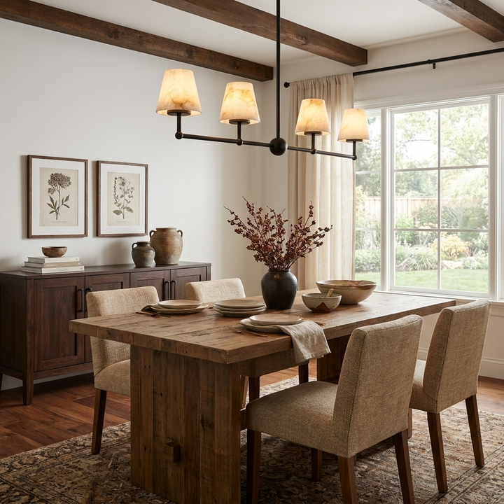 Sutton Alabaster Chandelier