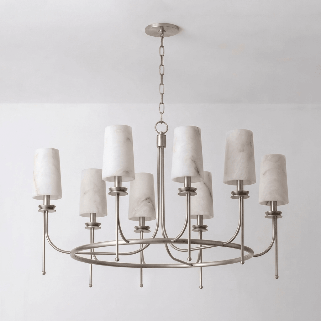 Sutton Alabaster Ring Chandelier - Vakkerlight