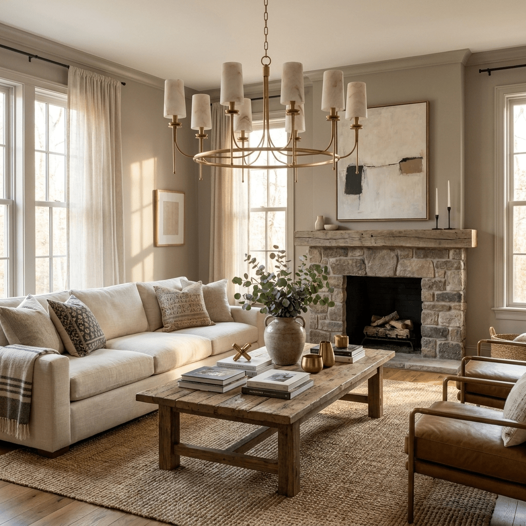 Sutton Alabaster Ring Chandelier - Vakkerlight