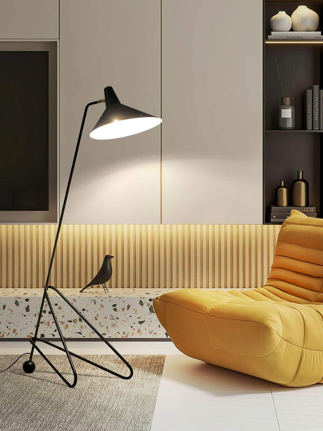 Svelte Noir Floor Lamp - Vakkerlight