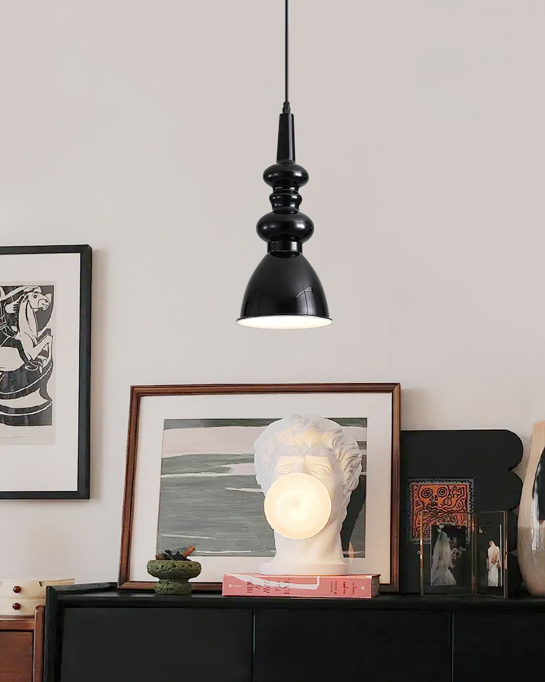 Svelte Noir Pendant Light - Vakkerlight