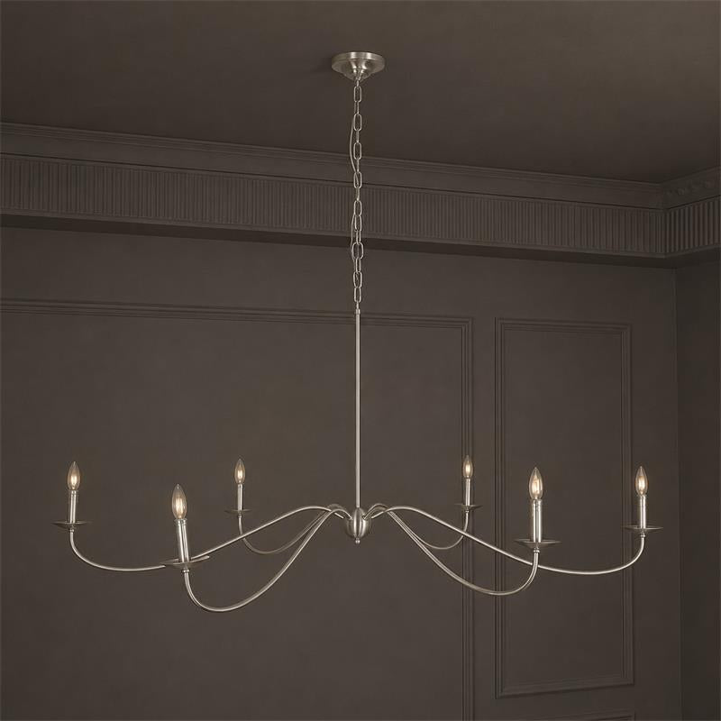 Crescent Wrought Chandelier – detail 11