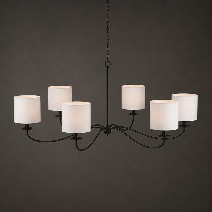 Crescent Wrought Chandelier – detail 17