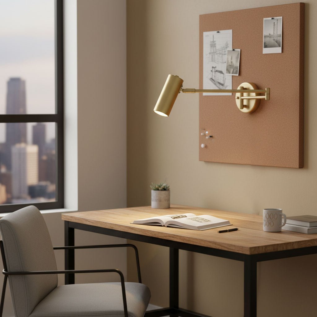 Swing Arm Wall Sconce - Vakkerlight