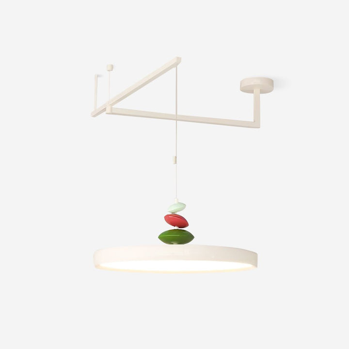 Swing Arm Stone Pendant Light - Vakkerlight