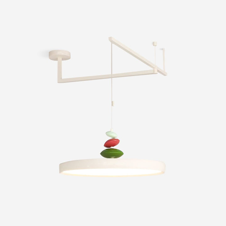 Swing Arm Stone Pendant Light - Vakkerlight