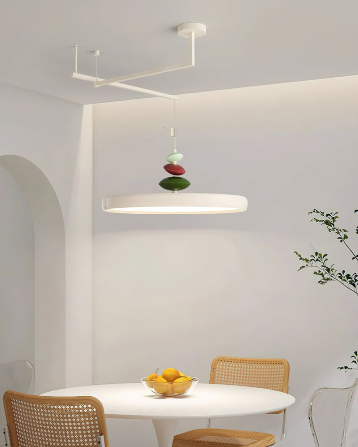 Swing Arm Stone Pendant Light - Vakkerlight