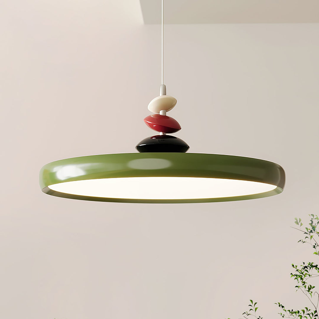 Swing Arm Stone Pendant Light - Vakkerlight