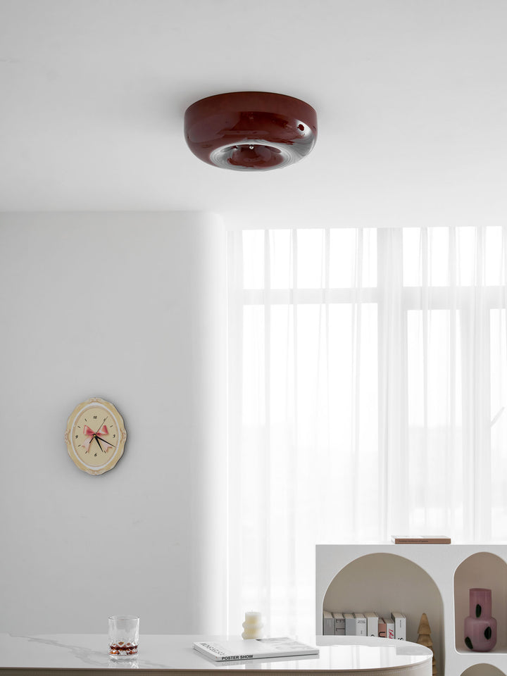 Swirl Glass Ceiling Lamp - Vakkerlight