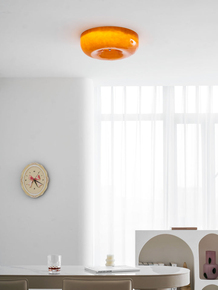 Swirl Glass Ceiling Lamp - Vakkerlight