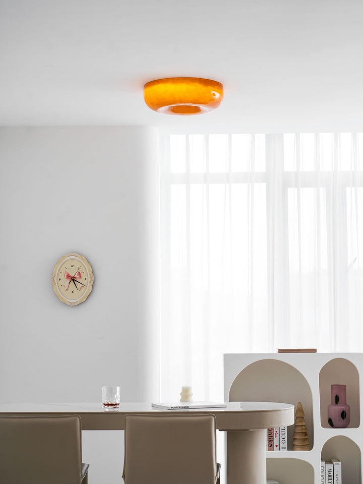 Swirl Glass Ceiling Lamp - Vakkerlight