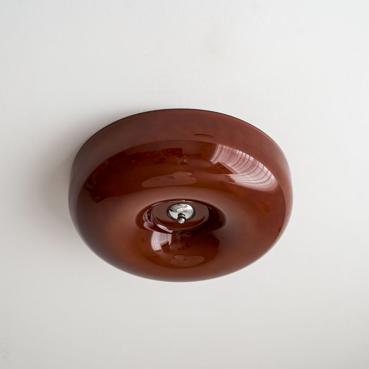 Swirl Glass Ceiling Lamp - Vakkerlight