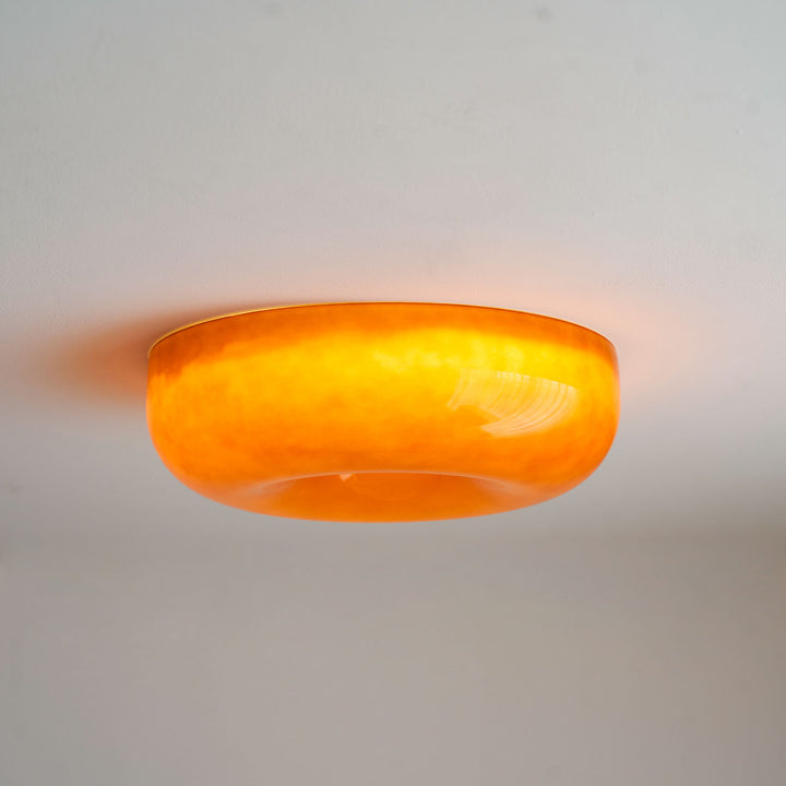 Swirl Glass Ceiling Lamp - Vakkerlight