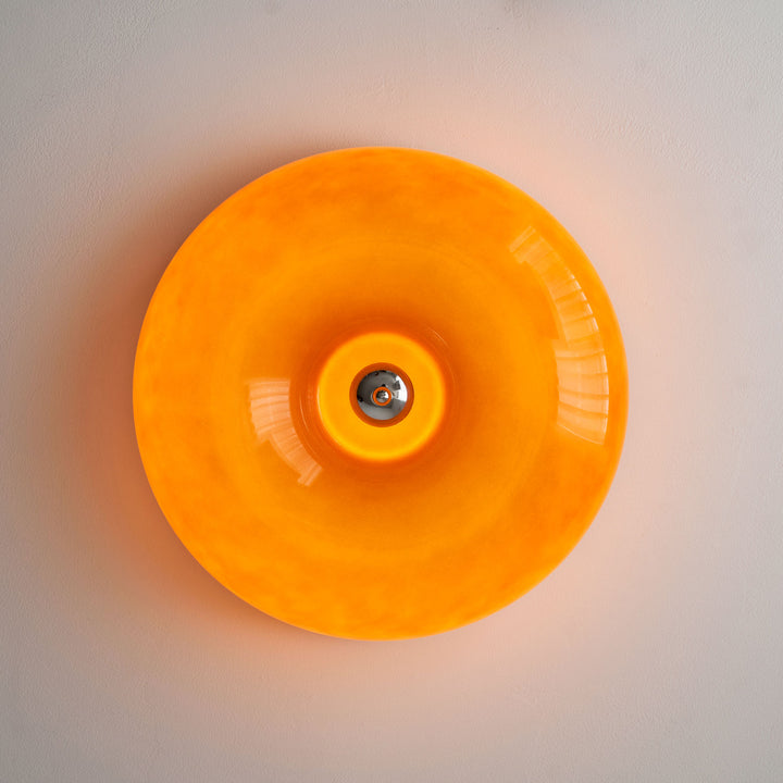 Swirl Glass Ceiling Lamp - Vakkerlight