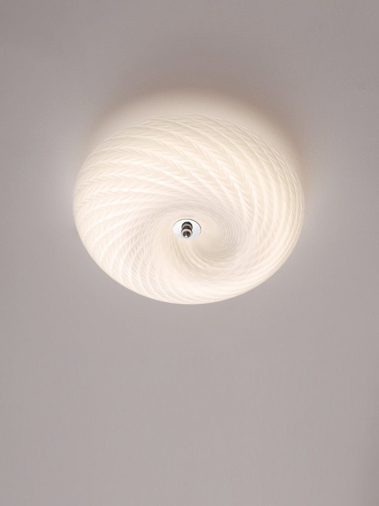 Swirl Glass Flush Mount - Vakkerlight
